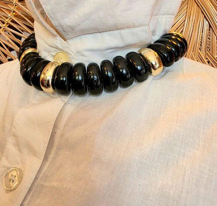 Vintage 1980's Chocker Necklace - Yatva