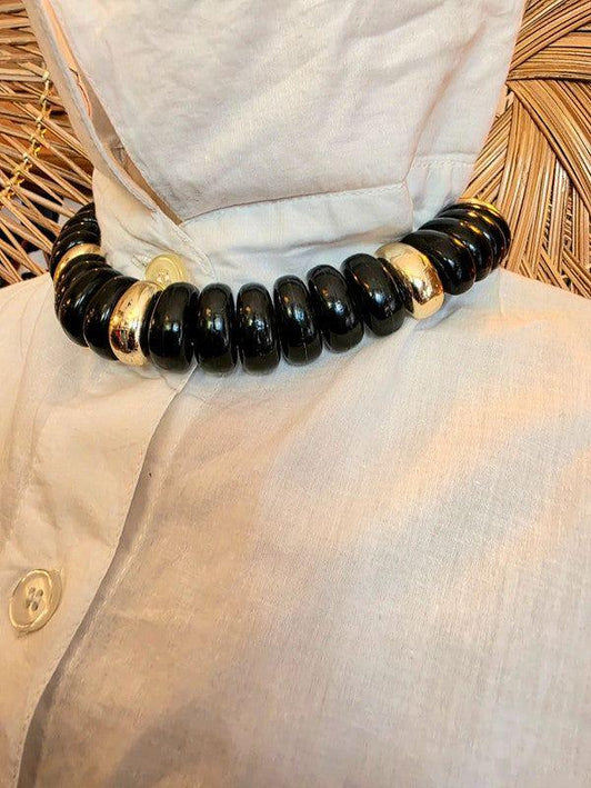 Vintage 1980's Chocker Necklace - Yatva