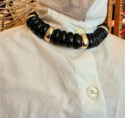 Vintage 1980's Chocker Necklace - Yatva