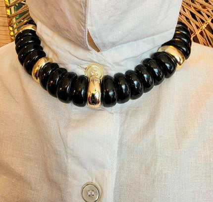 Vintage 1980's Chocker Necklace - Yatva