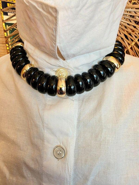 Vintage 1980's Chocker Necklace - Yatva