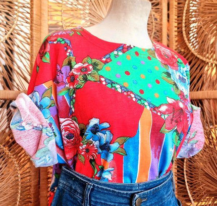 Vintage 1980's Deadstock Blouse / Top - Yatva