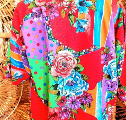 Vintage 1980's Deadstock Blouse / Top - Yatva