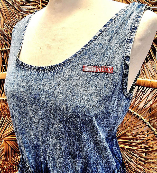 Vintage 1980's Denim Dress - Yatva