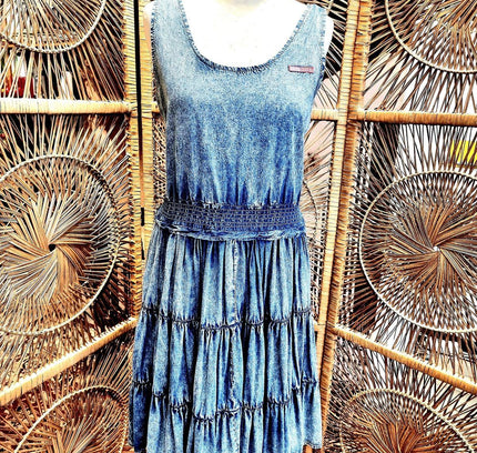 Vintage 1980's Denim Dress - Yatva