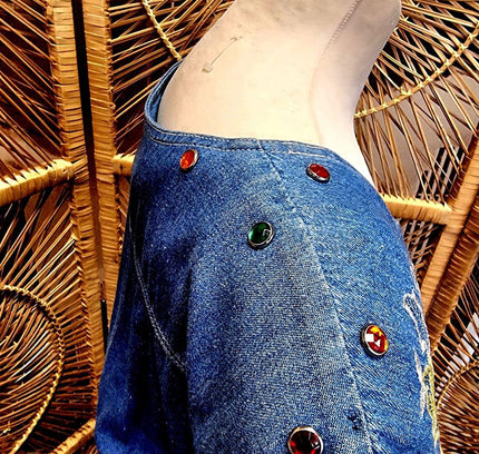 Vintage 1980's Denim Dress - Yatva