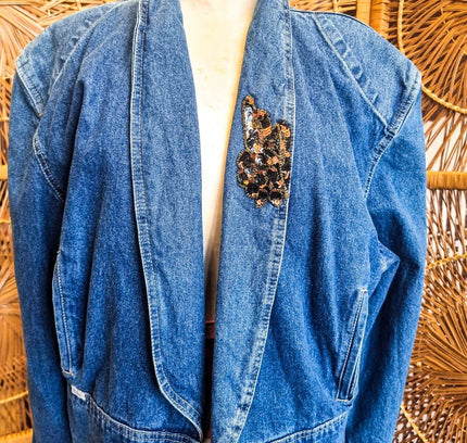 Vintage 1980s Denim Jacket - Yatva