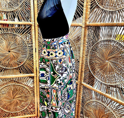 Vintage 1980's Dicel Backless Dress - Yatva