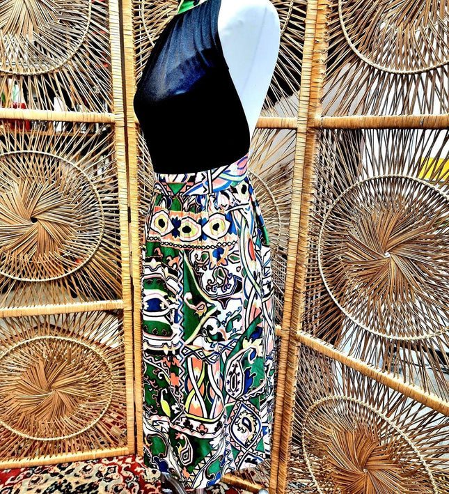 Vintage 1980's Dicel Backless Dress - Yatva