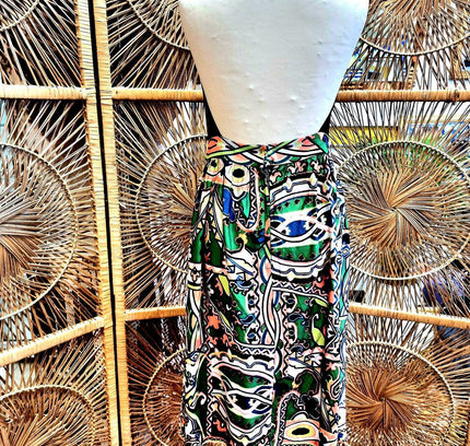 Vintage 1980's Dicel Backless Dress - Yatva
