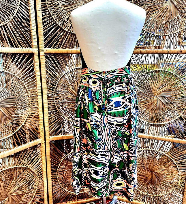 Vintage 1980's Dicel Backless Dress - Yatva