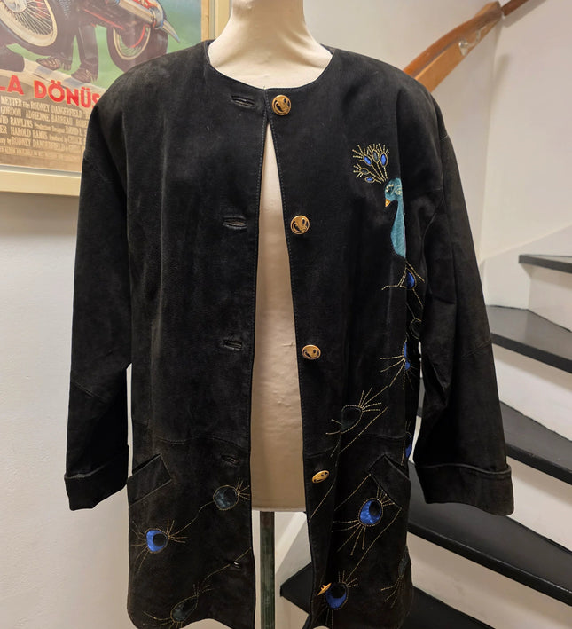 Vintage 1980s Dino Suede Leather Jackets - Yatva