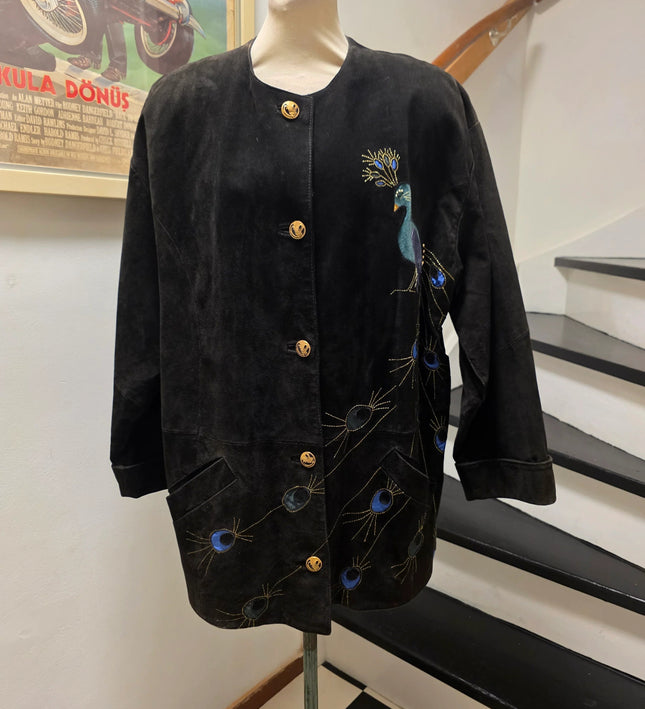 Vintage 1980s Dino Suede Leather Jackets - Yatva