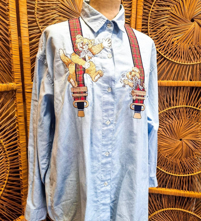 Vintage 1980's Disney Cartoon Shirt - Yatva