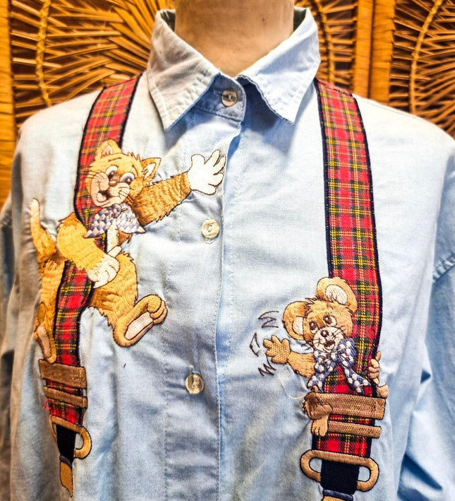 Vintage 1980's Disney Cartoon Shirt - Yatva