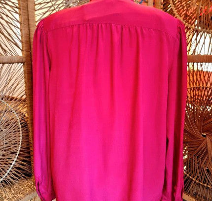 Vintage 1980's Edgar Vos Boutique Secretary Shirt - Yatva