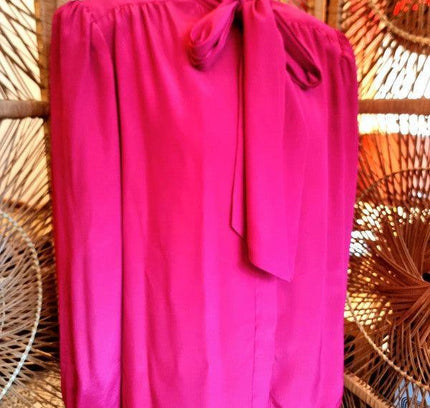 Vintage 1980's Edgar Vos Boutique Secretary Shirt - Yatva