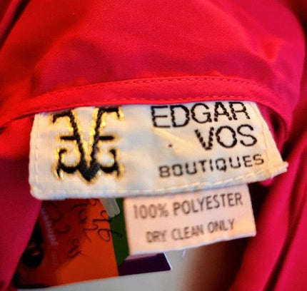 Vintage 1980's Edgar Vos Boutique Secretary Shirt - Yatva