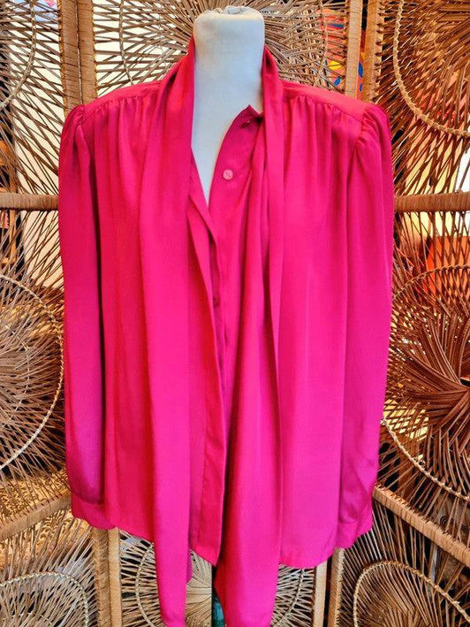 Vintage 1980's Edgar Vos Boutique Secretary Shirt - Yatva