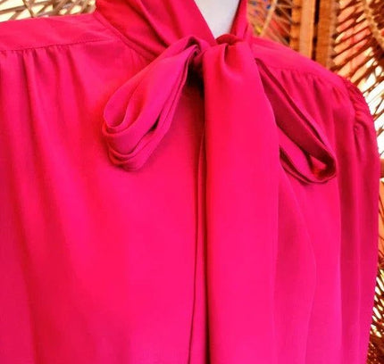 Vintage 1980's Edgar Vos Boutique Secretary Shirt - Yatva