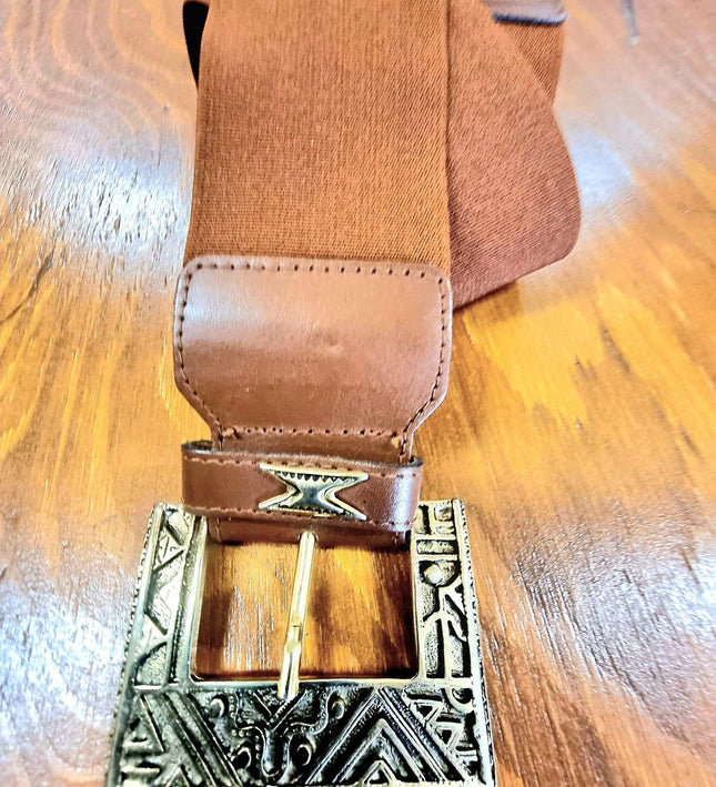Vintage 1980s Elasticated Belt - Yatva