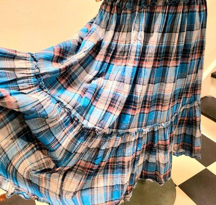 Vintage 1980's Elasticated Skirt - Yatva