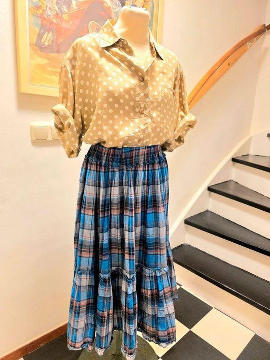 Vintage 1980's Elasticated Skirt - Yatva