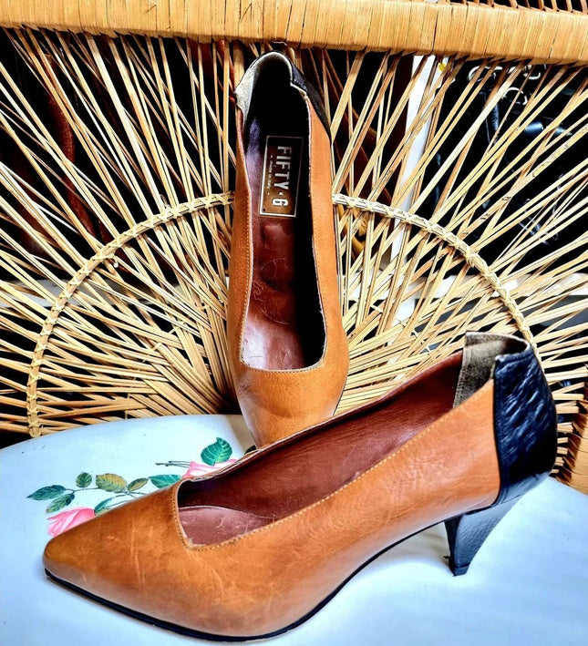Vintage 1980's Fifty.G Shoes - Yatva