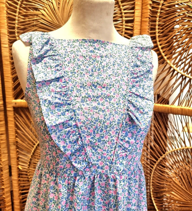 Vintage 1980's Floral Dress - Yatva