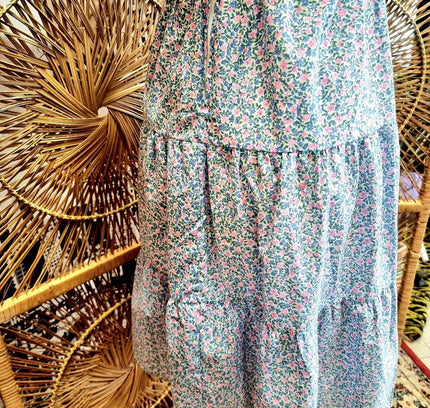 Vintage 1980's Floral Dress - Yatva