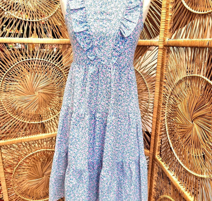 Vintage 1980's Floral Dress - Yatva