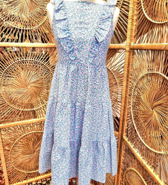 Vintage 1980's Floral Dress - Yatva