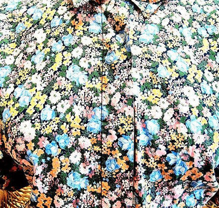 Vintage 1980s Floral Shirt - Yatva