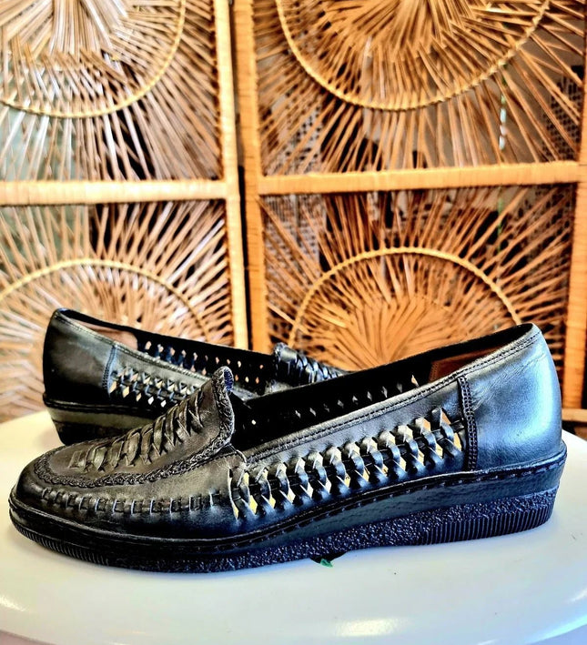Vintage 1980s Gabor Wedge Shoes - Yatva