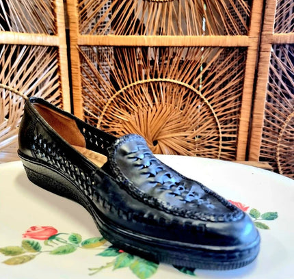 Vintage 1980s Gabor Wedge Shoes - Yatva