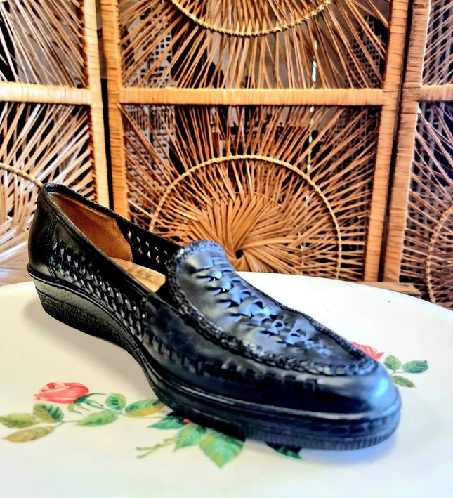 Vintage 1980s Gabor Wedge Shoes - Yatva