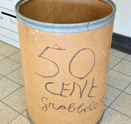 Vintage 1980s Japanese Industrial Fiber Drum Barrel – Yuki Gosei Kogyo Co. - Yatva