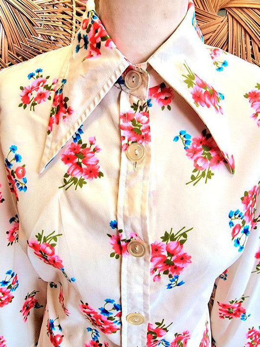 Vintage 1980's Josephine Shirt - Yatva