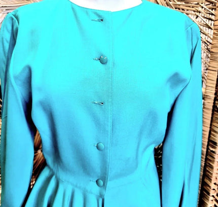 Vintage 1980s J.S. Claire Peplum Top - Yatva