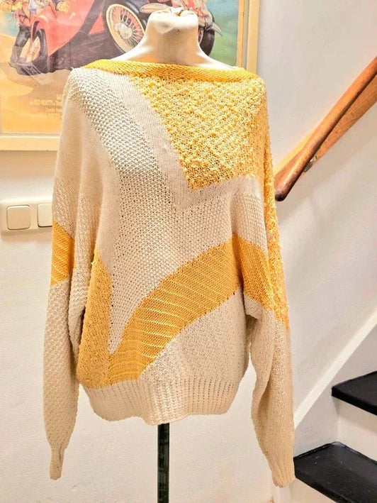 Vintage 1980's Knitwear Sweater / Jumper - Yatva