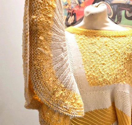 Vintage 1980's Knitwear Sweater / Jumper - Yatva