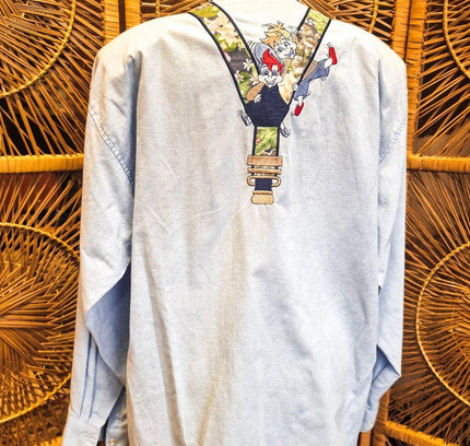 Vintage 1980's Lady Femme Shirt - Yatva