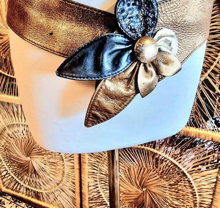Vintage 1980s Leather Belt - Yatva