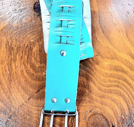 Vintage 1980's Leather Belt - Yatva