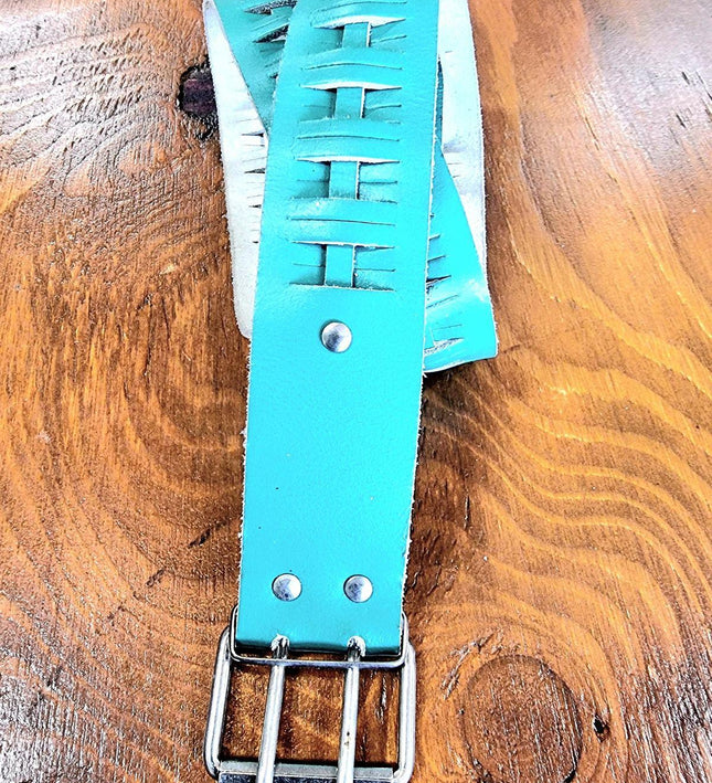 Vintage 1980's Leather Belt - Yatva