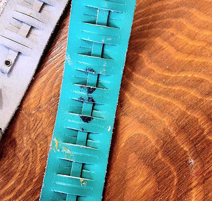 Vintage 1980's Leather Belt - Yatva