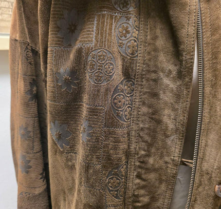 Vintage 1980's Leather Duffle Coat - Yatva