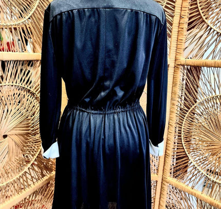 Vintage 1980's Leonard & Cie Paris Dress - Yatva