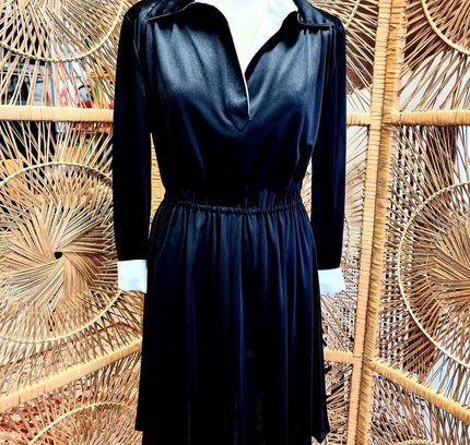 Vintage 1980's Leonard & Cie Paris Dress - Yatva
