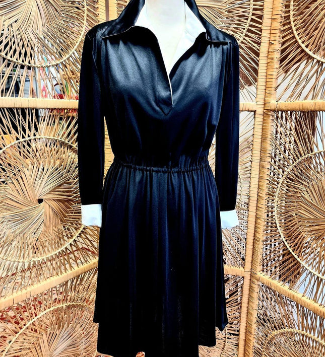 Vintage 1980's Leonard & Cie Paris Dress - Yatva
